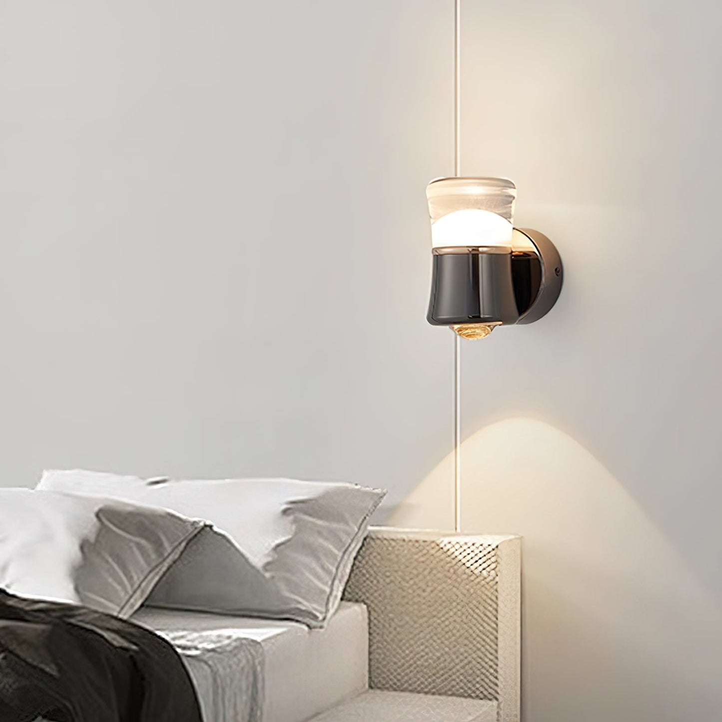 Moxie LED Wall Lamp - Minimalist Circular LED Sconce | Modern Mood & Reading Light