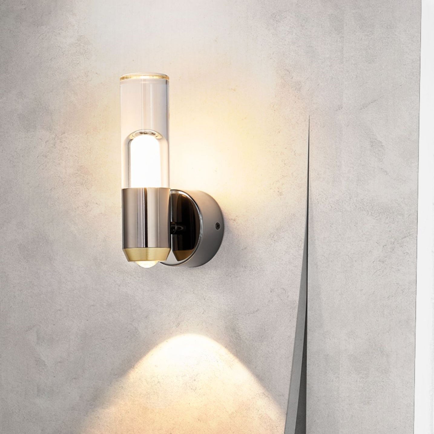 Moxie LED Wall Lamp - Minimalist Circular LED Sconce | Modern Mood & Reading Light