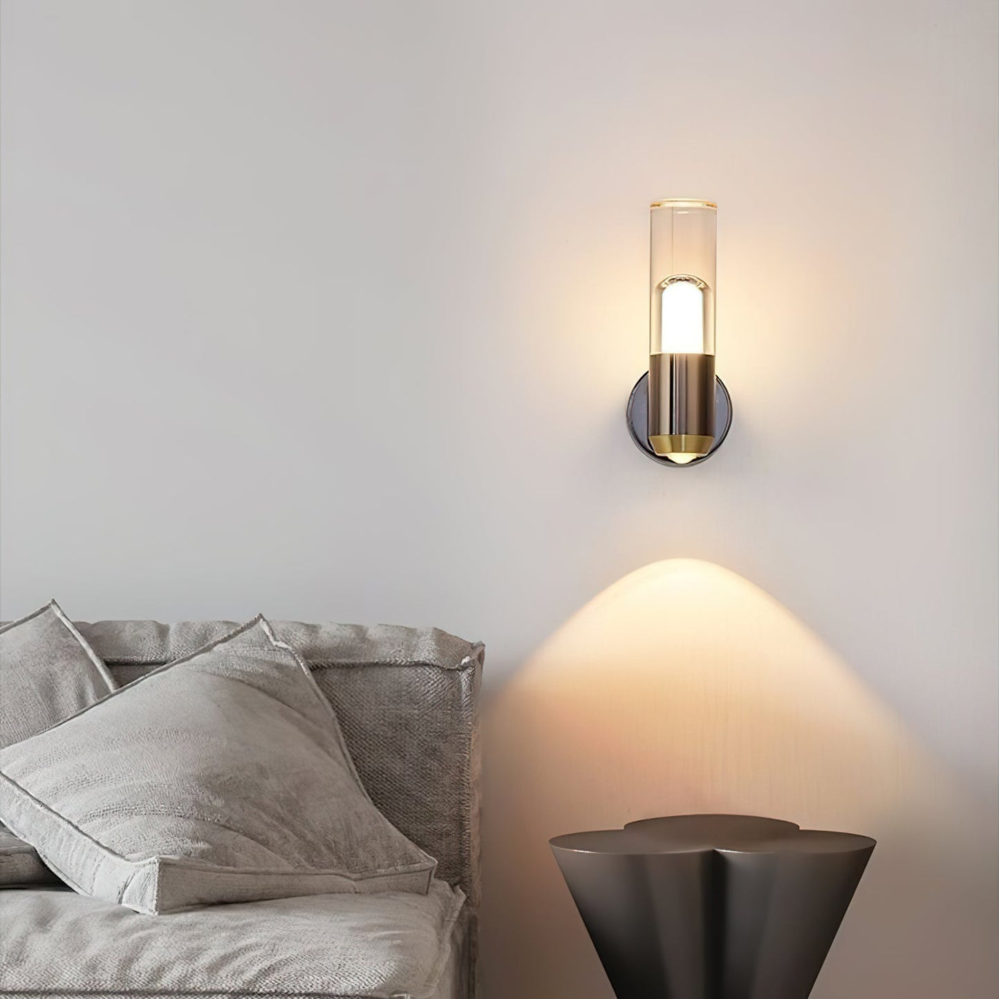 Moxie LED Wall Lamp - Minimalist Circular LED Sconce | Modern Mood & Reading Light