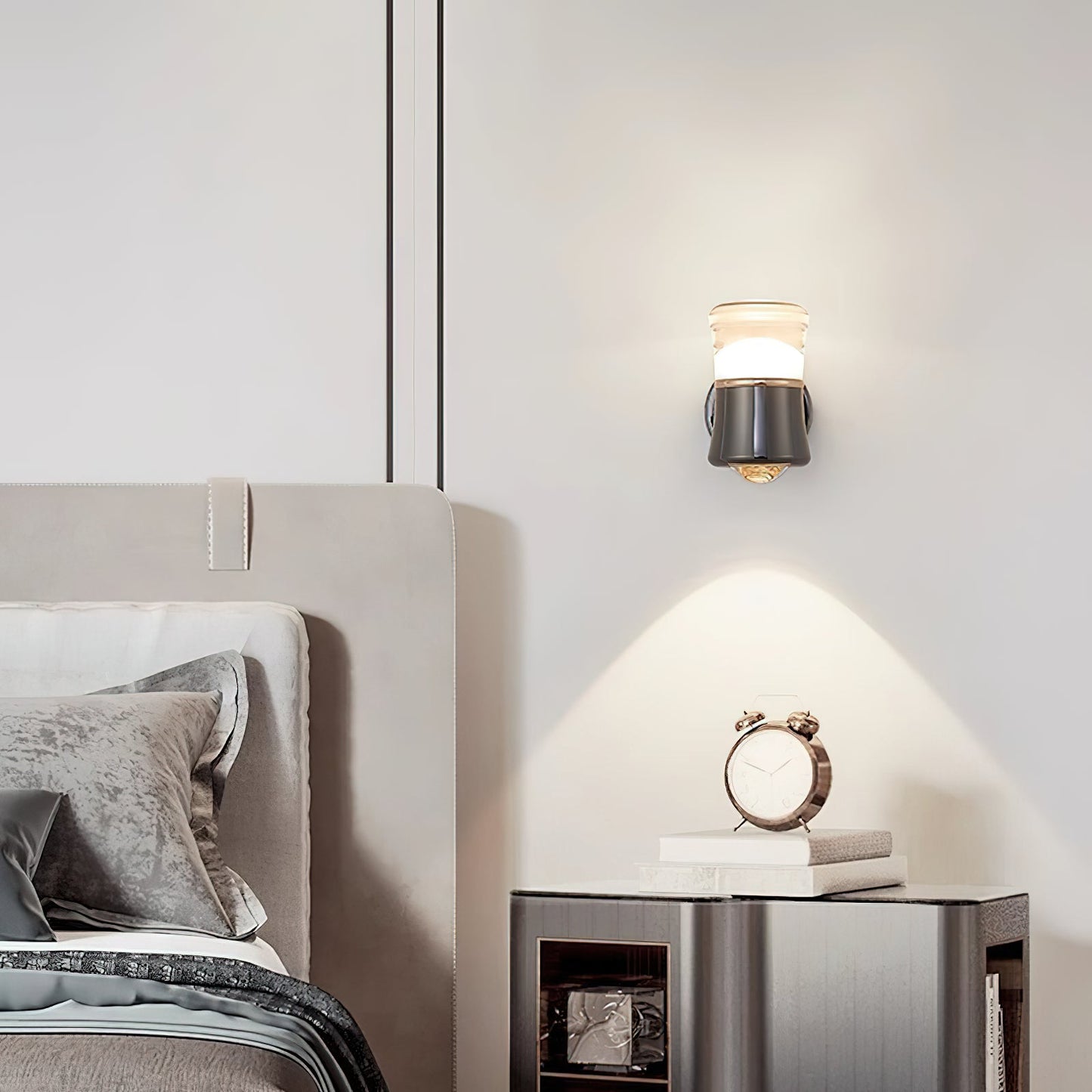 Moxie LED Wall Lamp - Minimalist Circular LED Sconce | Modern Mood & Reading Light