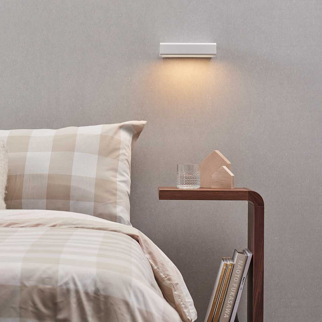 Pixel Rotating Wall Lamp - Modern Metal & Solid Wood LED Sconce