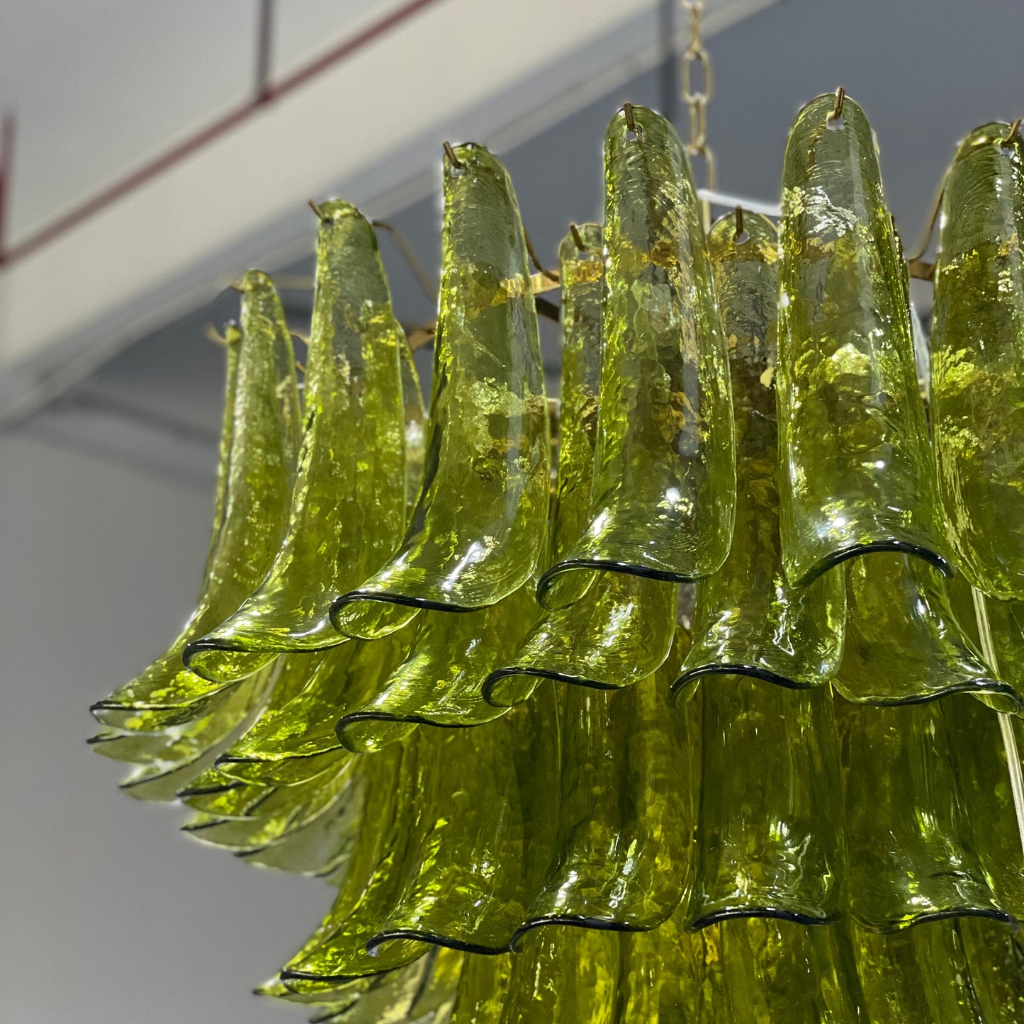 Murano Chandelier - Handcrafted Tiered Glass Art Pendant | Luxury Italian-Style Lighting