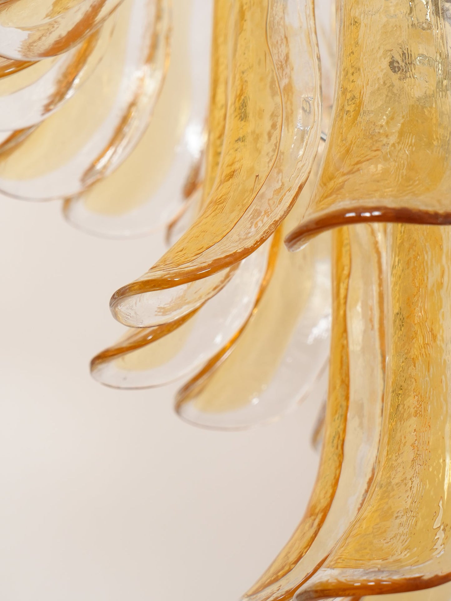 Murano Chandelier - Handcrafted Tiered Glass Art Pendant | Luxury Italian-Style Lighting