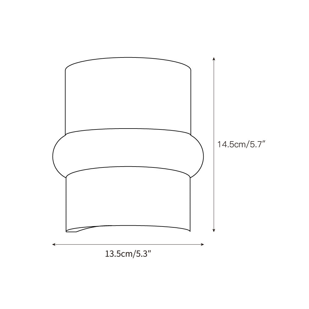 Mya Travertine Wall Lamp - Sculptural Natural Stone Sconce | Modern Organic Art Lighting