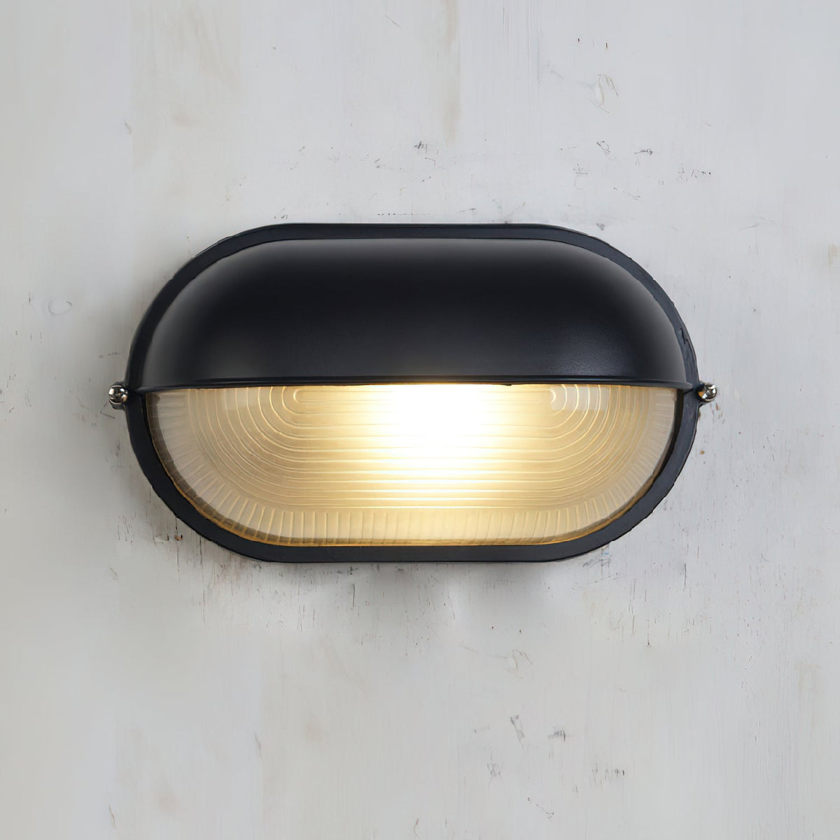 Nauticus Outdoor Wall Lamp - Maritime Cast Aluminum Cage Sconce