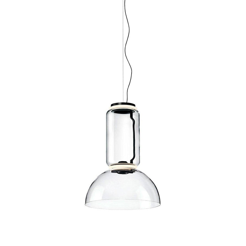 Noctambule Pendant Lamp - Stackable Hand-Blown Glass Cylinder Light