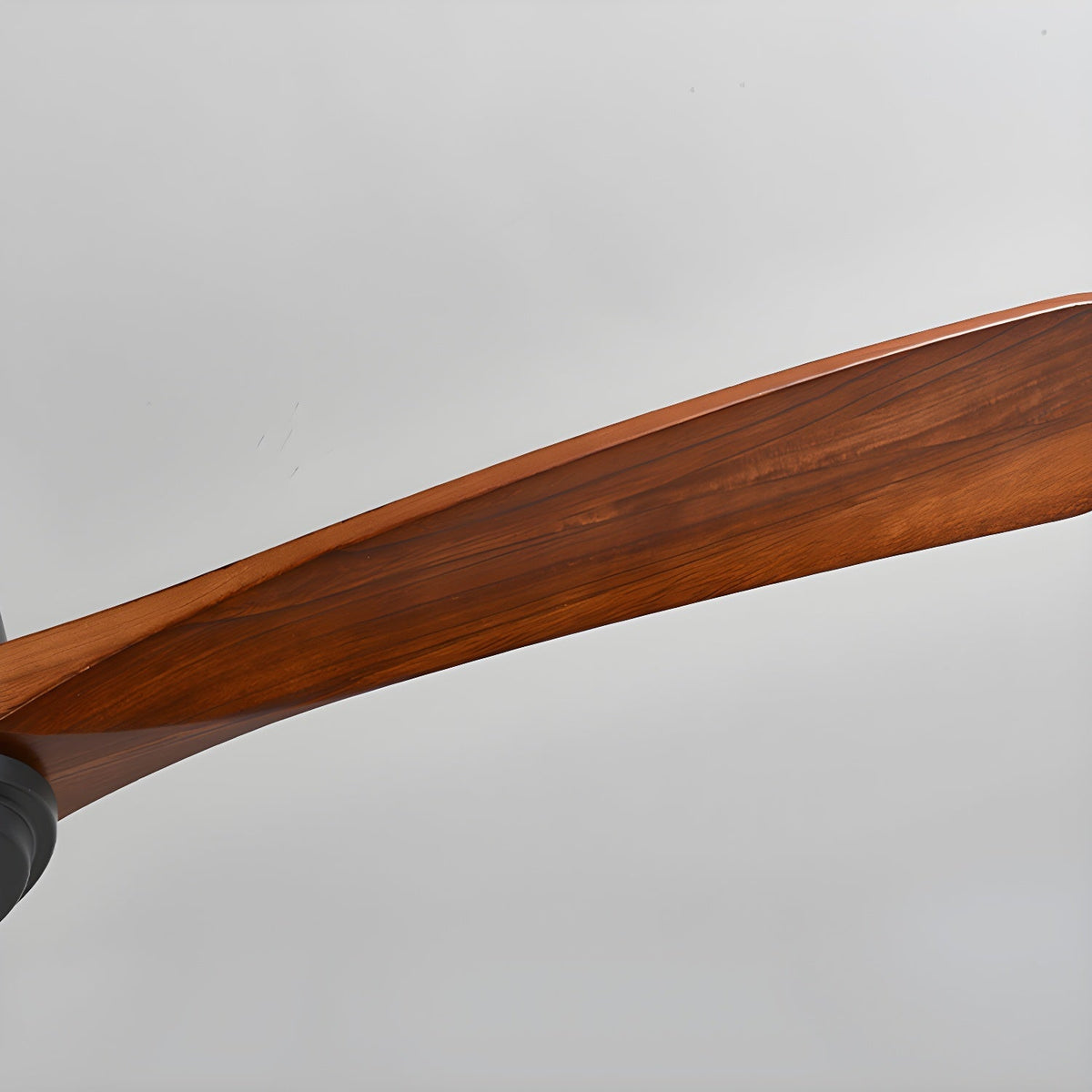 Nordic Wooden Ceiling Fan Light - DC Motor Wooden Blade Fan