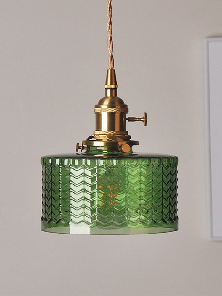 Matilda Glass Mid Century Pendant Light