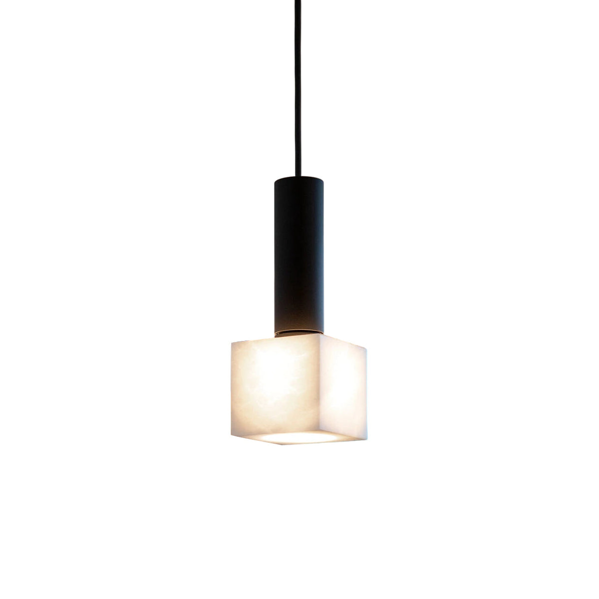 Oran Alabaster Pendant Lamp - Translucent Spanish Stone & Brass Light