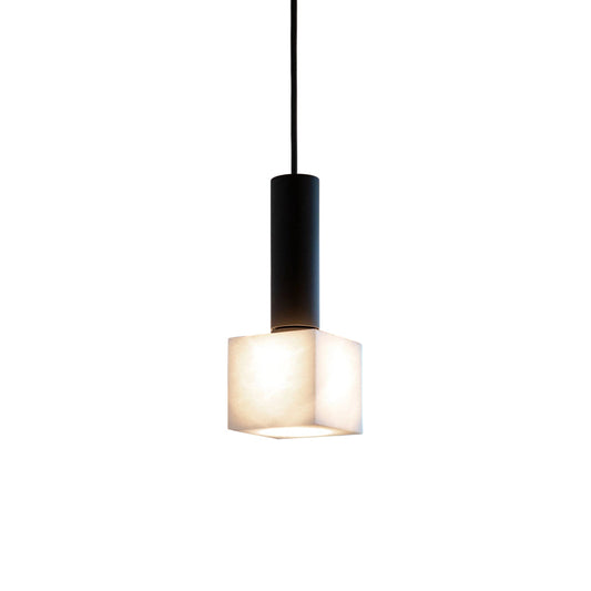 Oran Alabaster Pendant Lamp - Translucent Spanish Stone & Brass Light