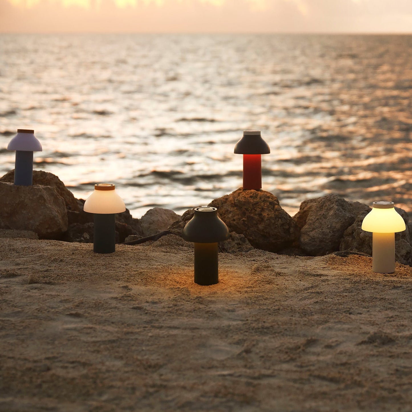PC Portable Table Lamp - Wireless Rechargeable Waterproof Light