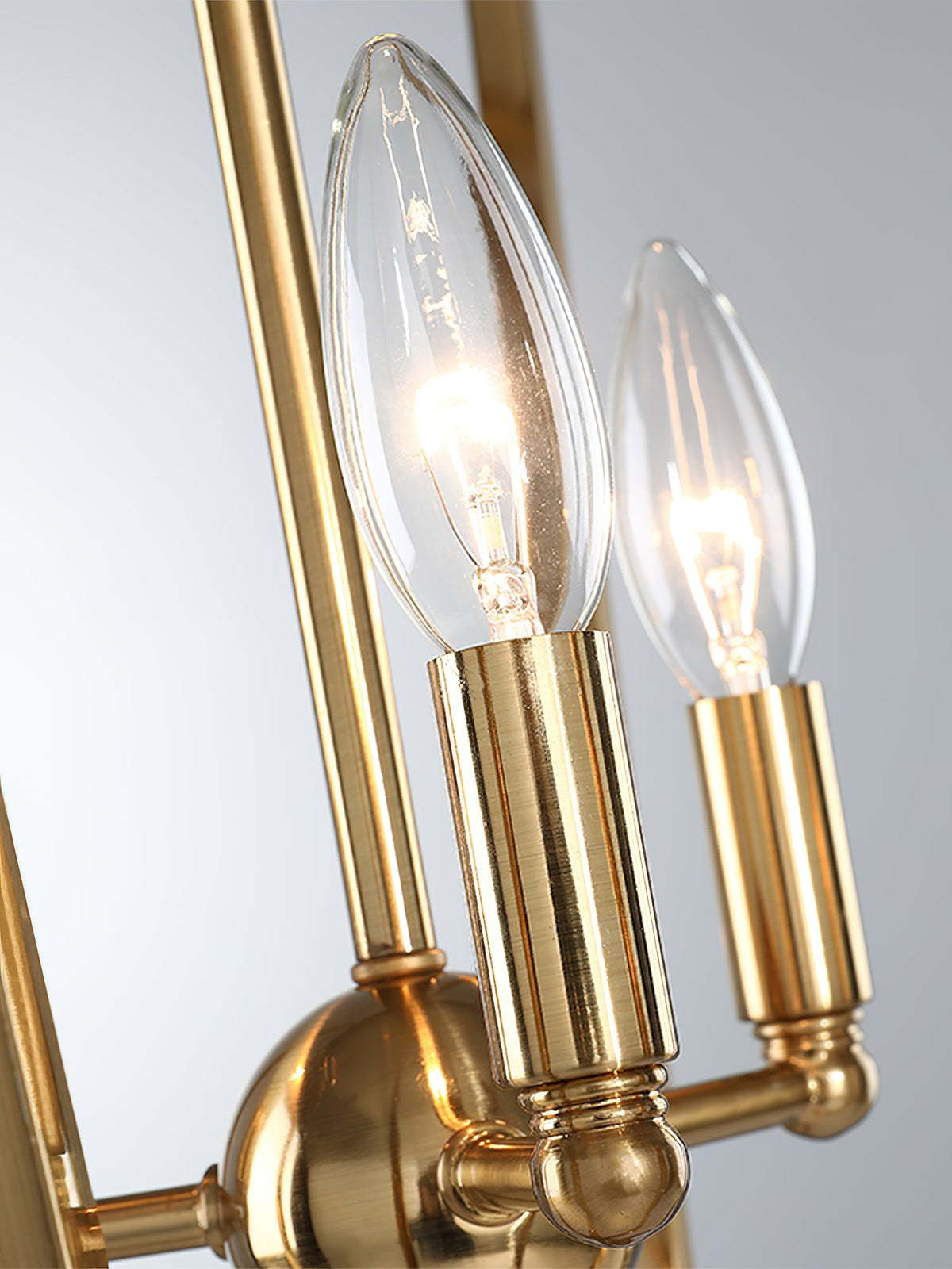 Palais Lantern Pendant Light - Open Geometric Gold Lantern Chandelier