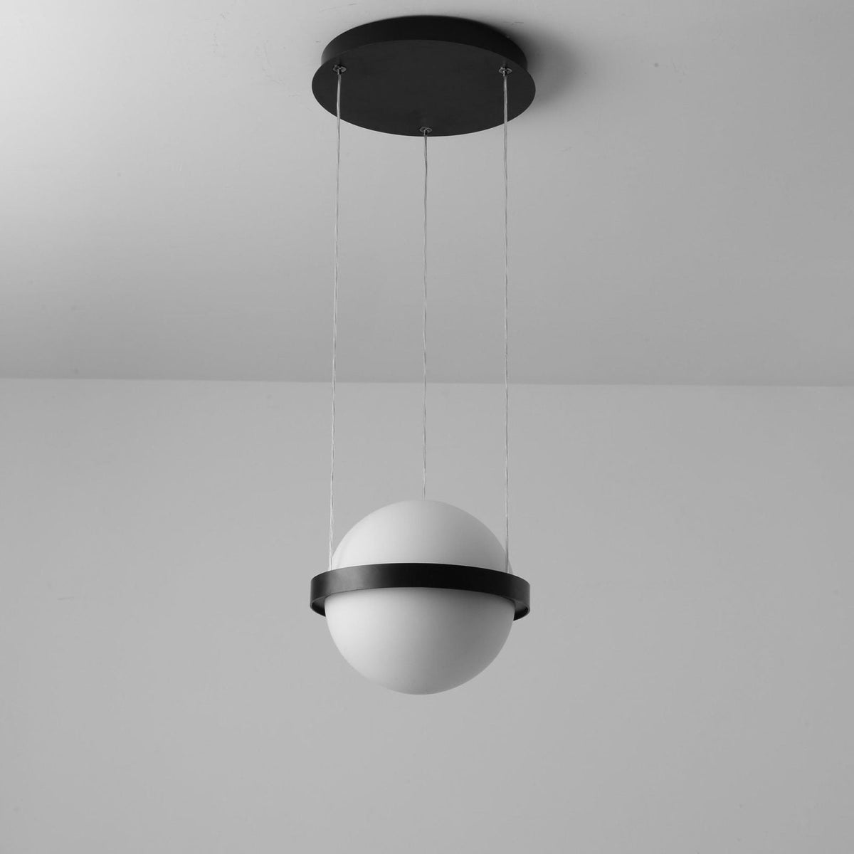 Palma Pendant Lamp - Floating Globe Light & Integrated Planter