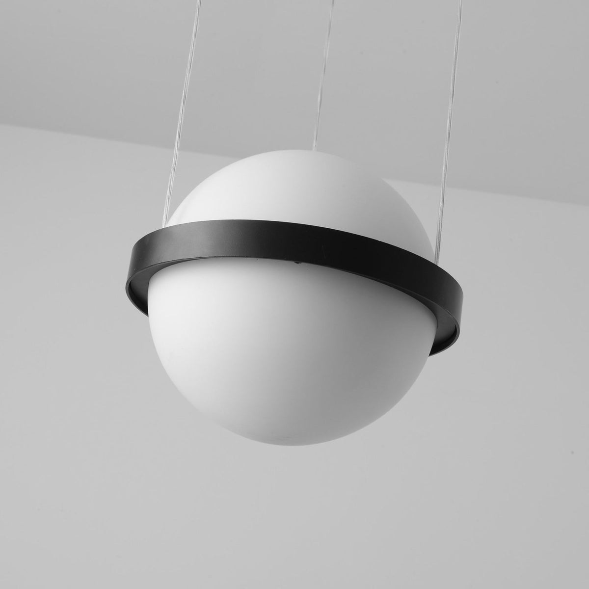Palma Pendant Lamp - Floating Globe Light & Integrated Planter