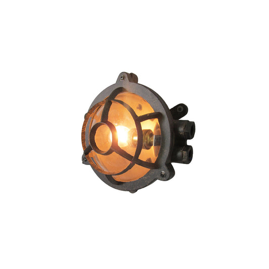 Hamilton Wall Light - Heavy-Duty IP54 Die-Cast Aluminum & Glass Indoor/Outdoor Wall Sconce