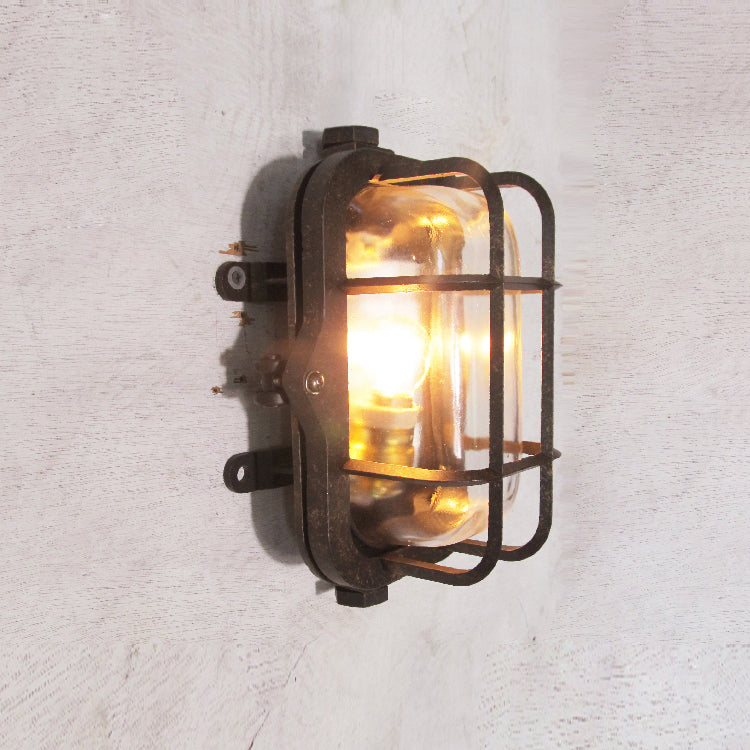 Hamilton Wall Light - Heavy-Duty IP54 Die-Cast Aluminum & Glass Indoor/Outdoor Wall Sconce