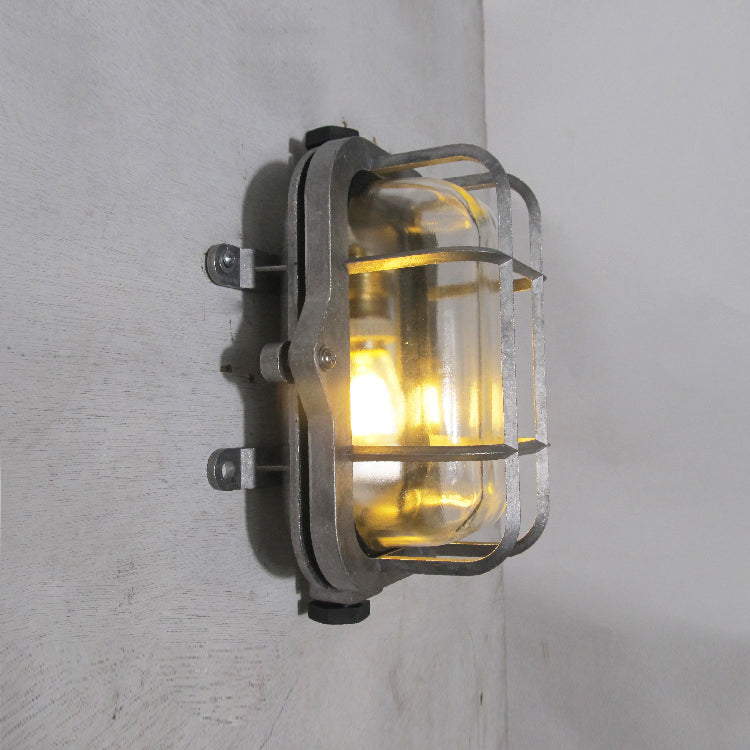 Hamilton Wall Light - Heavy-Duty IP54 Die-Cast Aluminum & Glass Indoor/Outdoor Wall Sconce