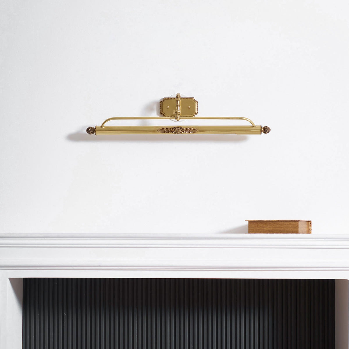 Pania Brass Wall Lamp - Picture Frame Picture Light in Antique Brass