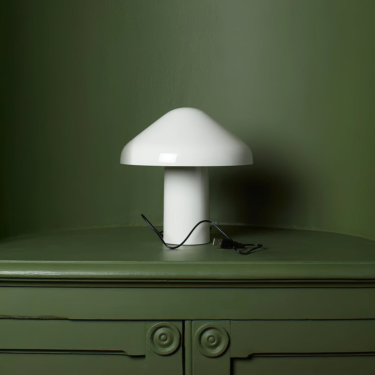Pao Portable Table Lamp - Wireless Rechargeable Mushroom Light