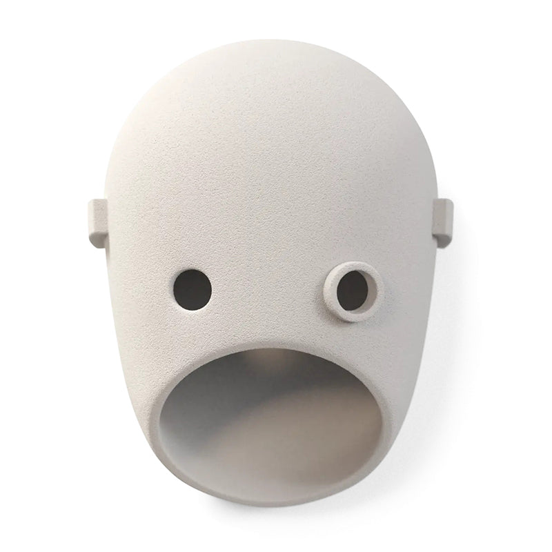 Party Wall Lamp - Surrealist Resin Face Sconce | Character Portrait Wall Light
