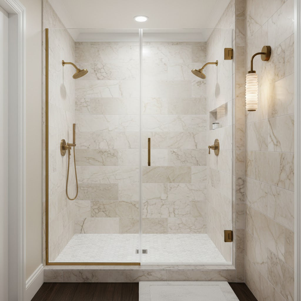Payson Alabaster Wall Sconce - Natural Stone & Antique Brass LED Sconce | Luxury Architectural Lighting