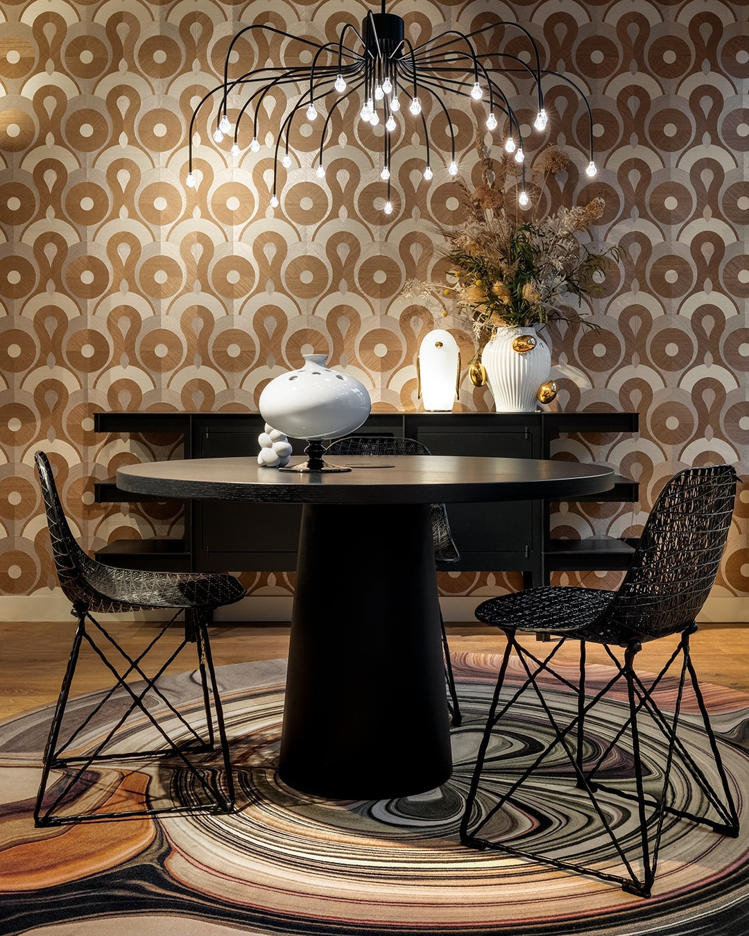 Pet Table Lamp - Whimsical Glass & Gold Animal Companion Light