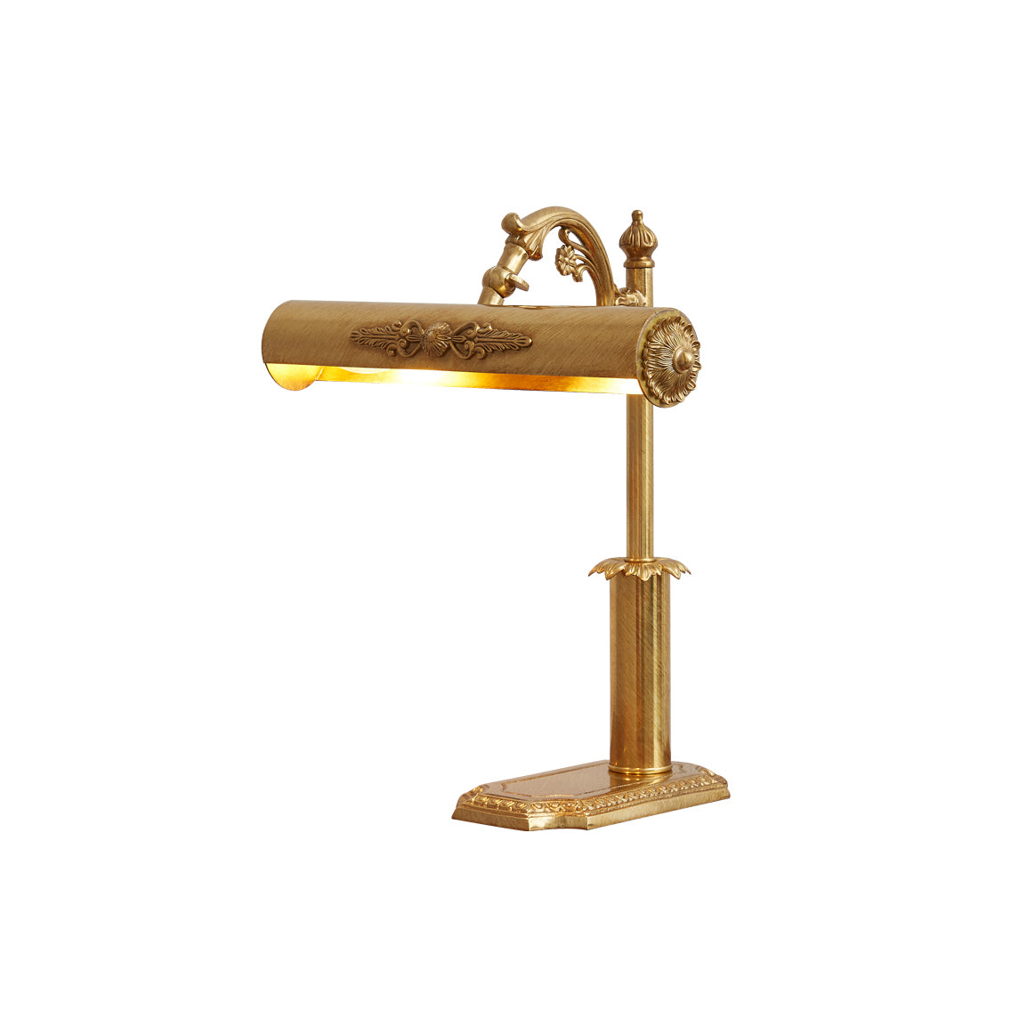 Piano Mate Table Lamp - Solid Brass Task Light & Desk Sconce