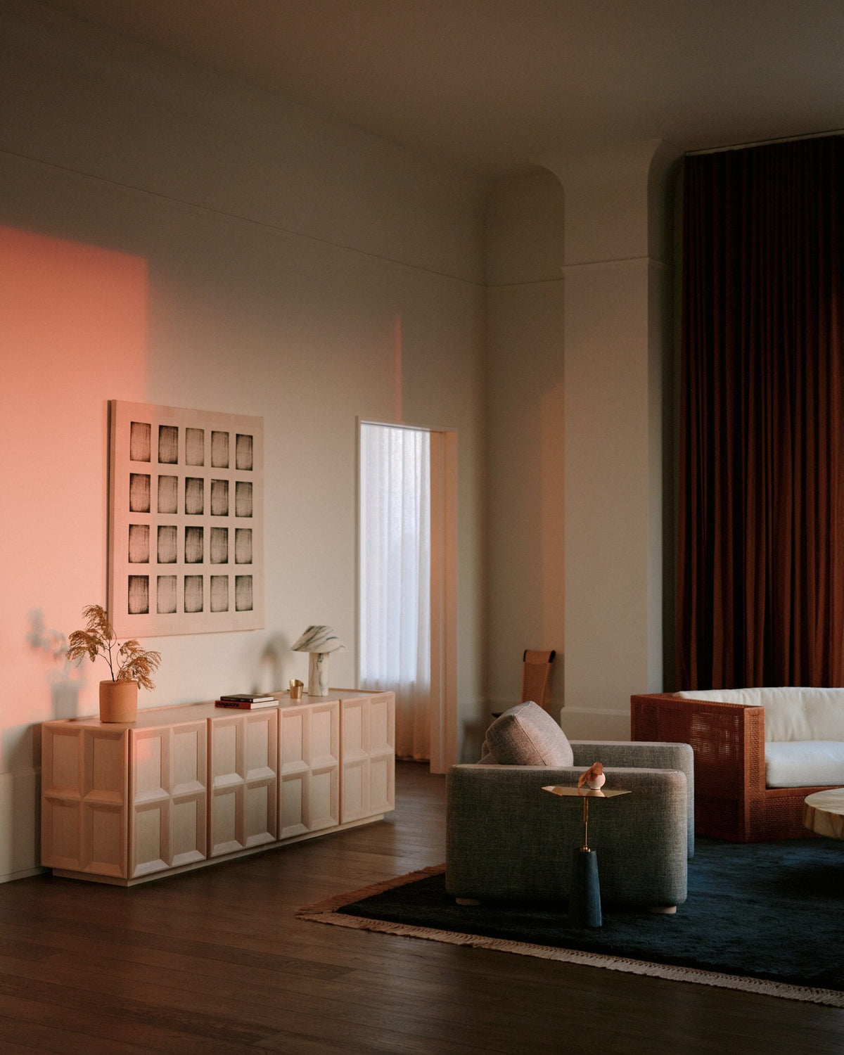 Pillar Stone Table Lamp - Translucent Solid Marble Accent Light