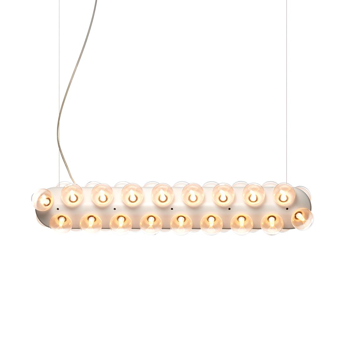 Prop Chandelier - Minimalist Modular LED Resin & Glass Light