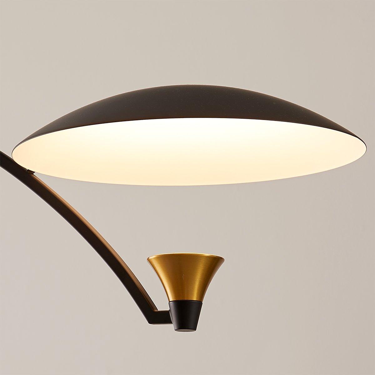 Redding Chandelier - Floating Disc LED Brass Pendant Light