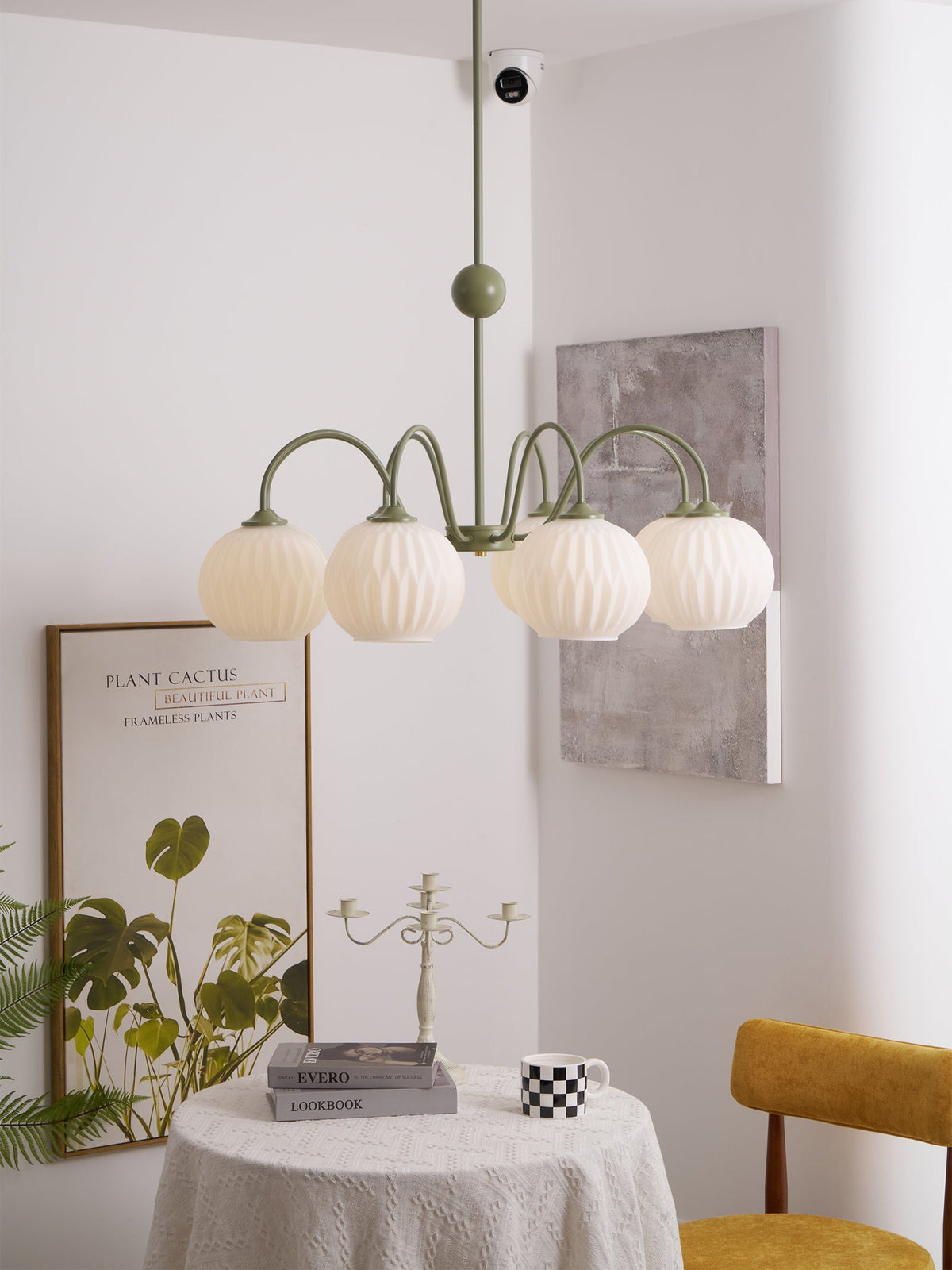 Renee Chandelier - Modern Soft-Curved Globe Lighting