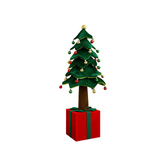 Retractable Xmas Tree Gift Lamp - Collapsible LED Festive Decor
