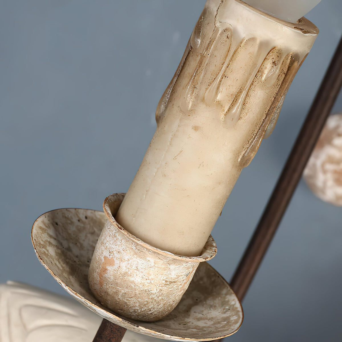 Retro Wooden Bird Wall Lamp - Vintage French Solid Wood Sconce