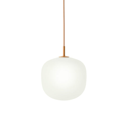 Rime Pendant Lamp - Sandblasted Acorn Glass LED Light