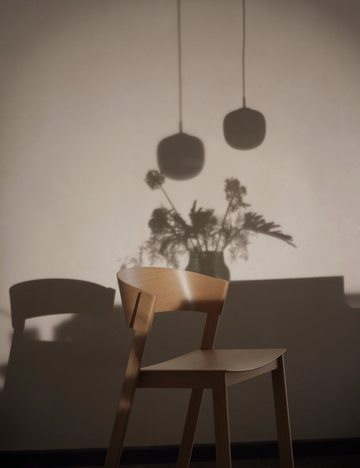 Rime Pendant Lamp - Sandblasted Acorn Glass LED Light