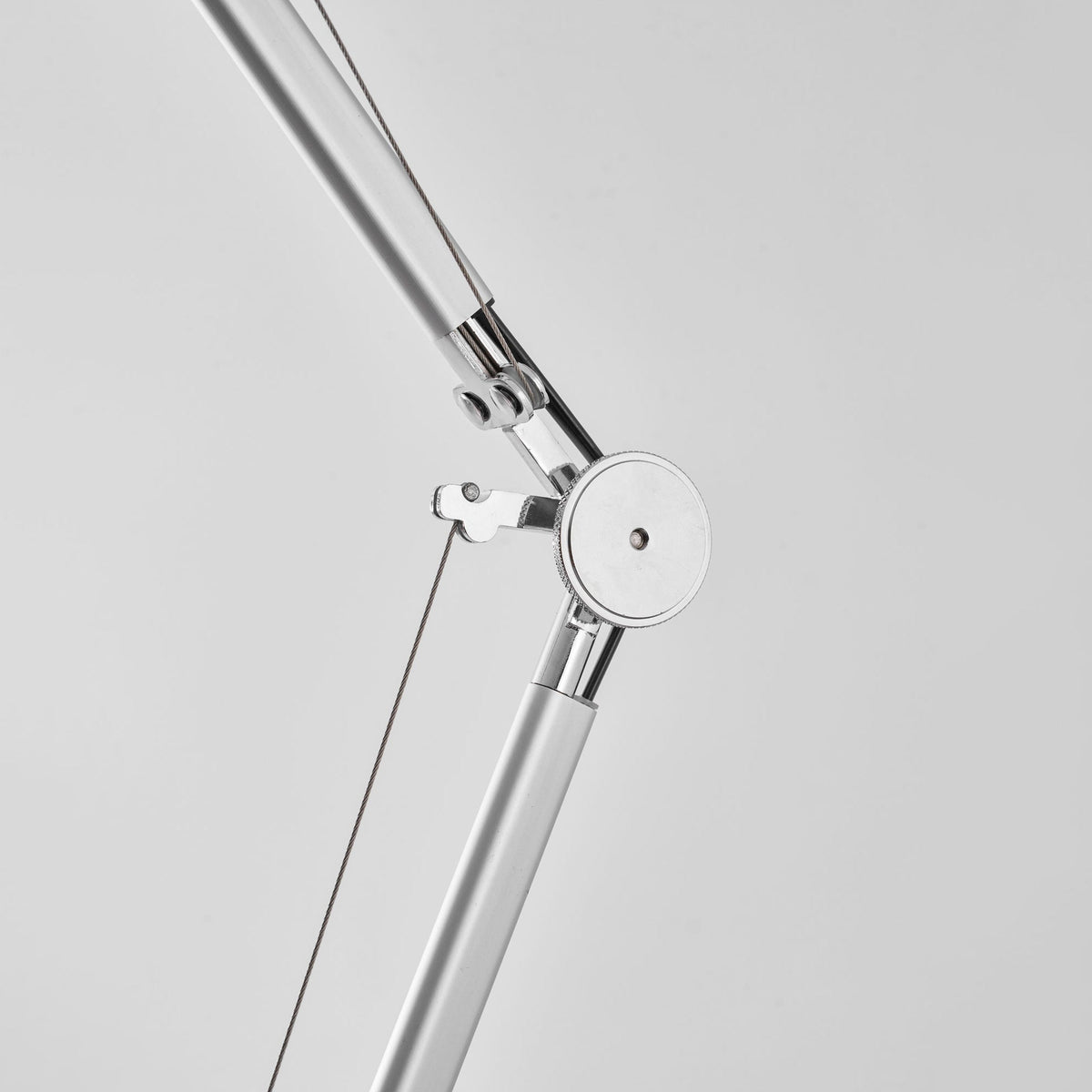 Costanza Pendant Lamp – Architectural Aluminum Suspended Light with Parchment Shade