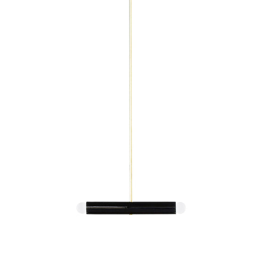 Rotating Rainbow Pendant Lamp - Calligraphic Art-Inspired Iron Pendant | Modern Abstract Sculptural Lighting