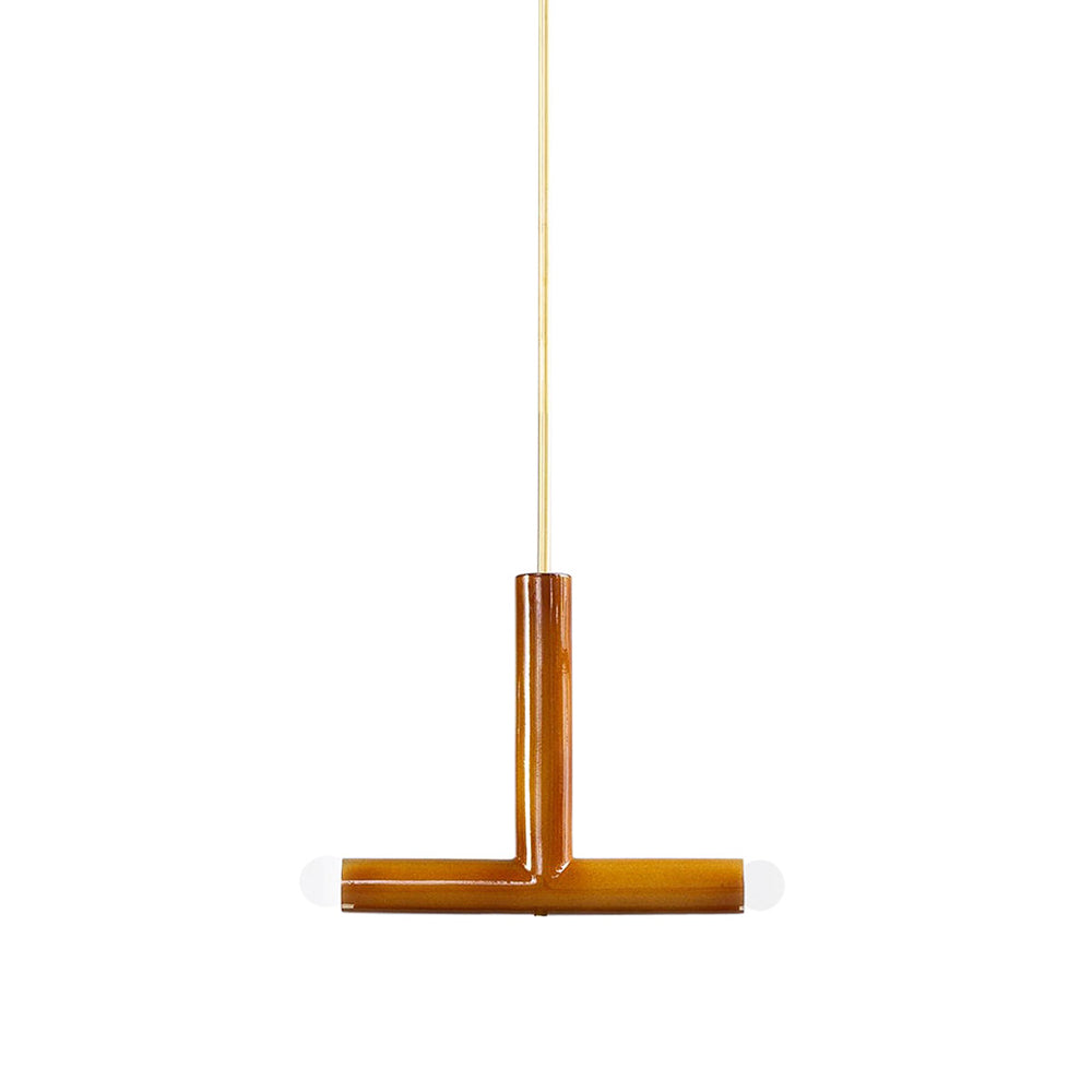 Rotating Rainbow Pendant Lamp - Calligraphic Art-Inspired Iron Pendant | Modern Abstract Sculptural Lighting