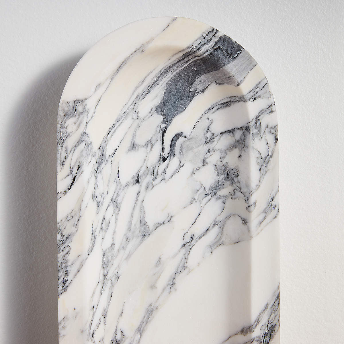 Roxane Marble Wall Lamp - Luxury Bulgari Marble & Glass Sconce | Modern Stone Wall Light