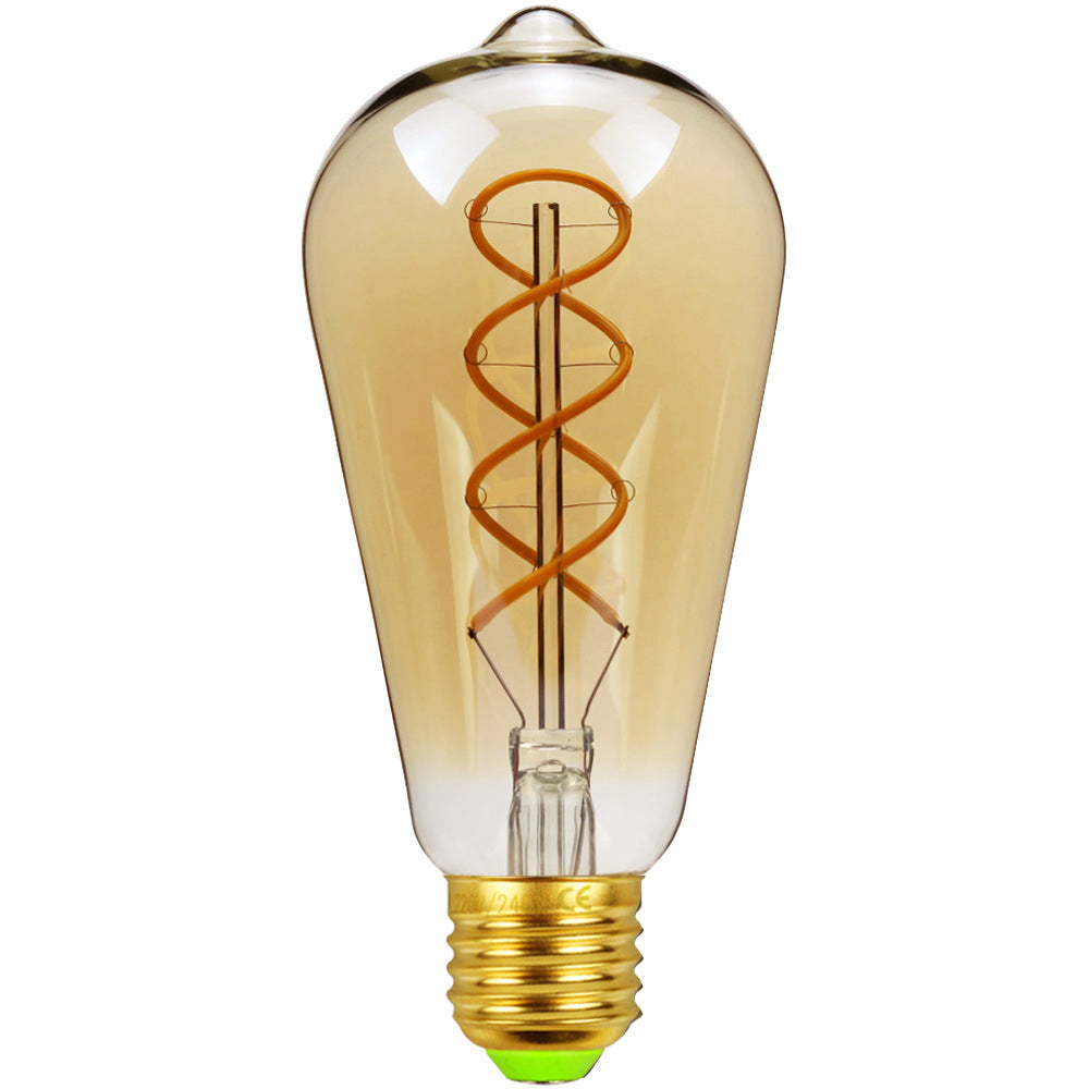 ST64  LED Flexible Filament Art Bulbs – 4 Pack