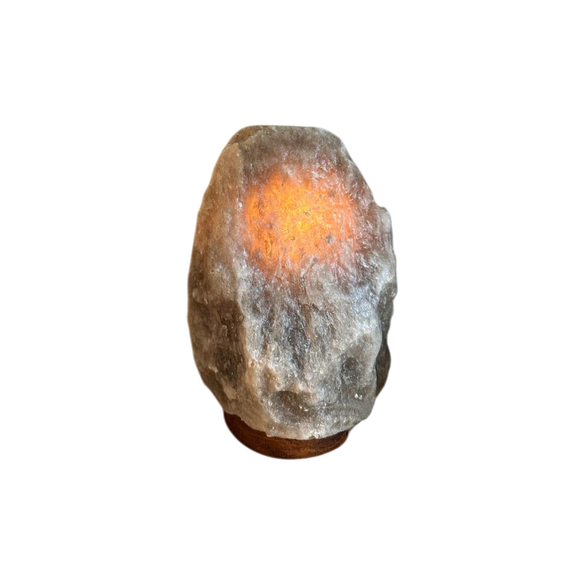 Salt Stone Table Lamp - Natural Stone & Marble Base LED Accent