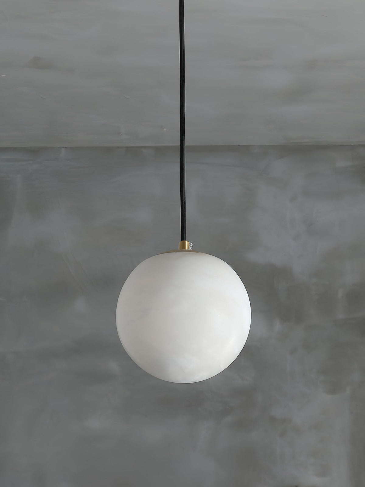 Savina Alabaster Pendant Light - Spanish Stone Celestial Orb Light