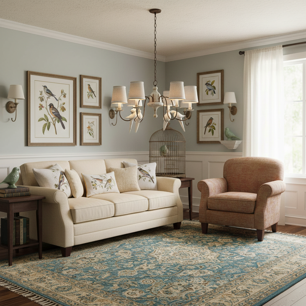 Savor Chandelier - Aged Country Rustic Wood & Shaded Pendant