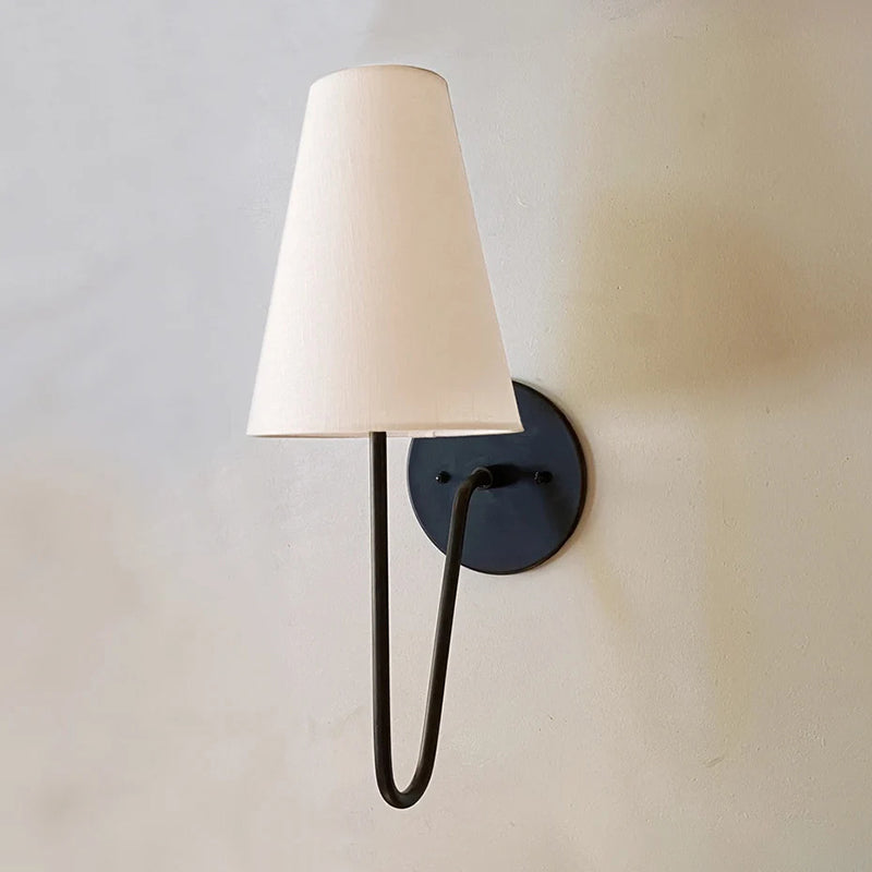 Scoop Wall Lamp - Handcrafted Brass Sculptural Wall Sconce