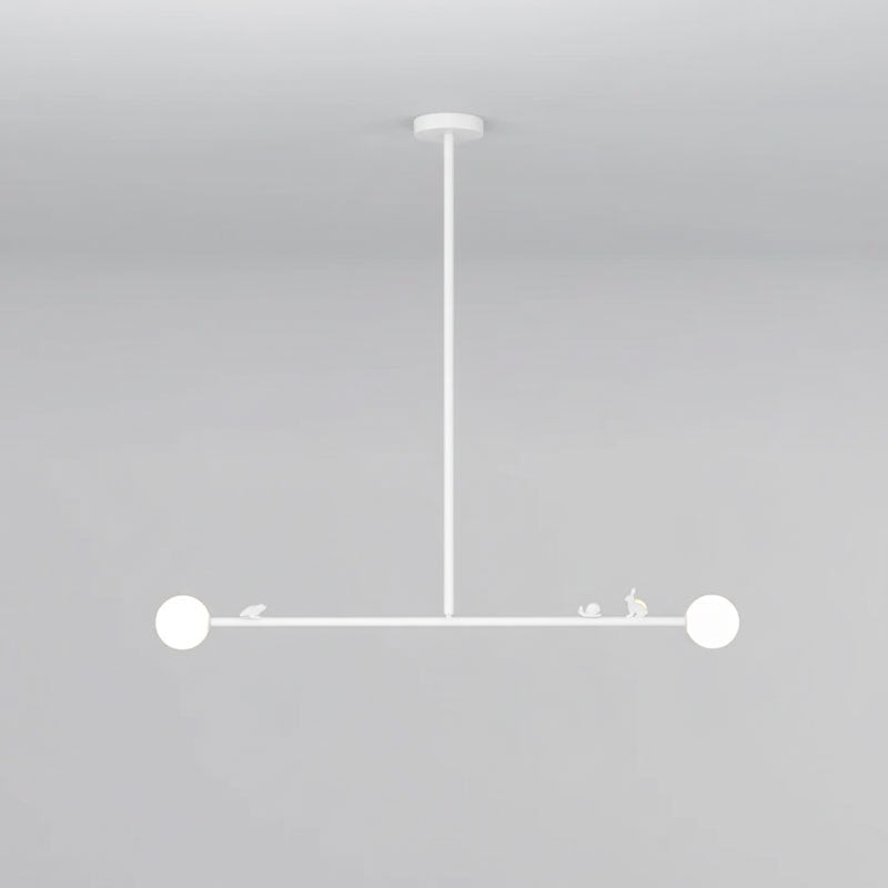 See Saw Pendant Lamp - Modern Dual-Light Brass Balance Light