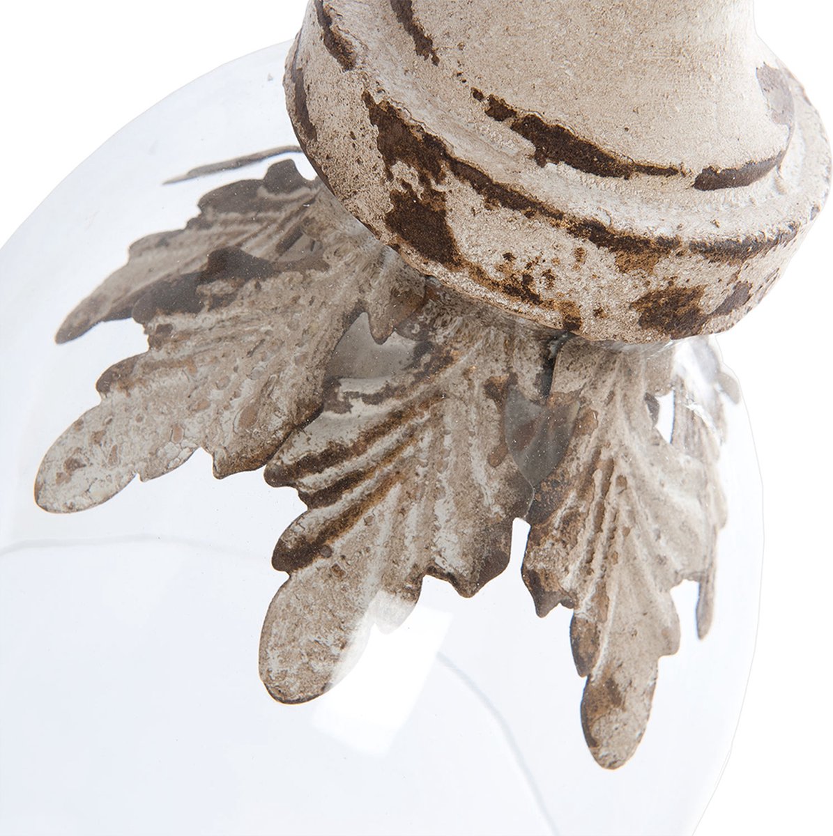 Selby Pendant Lamp - Shabby Chic Vintage Glass Hanging Light