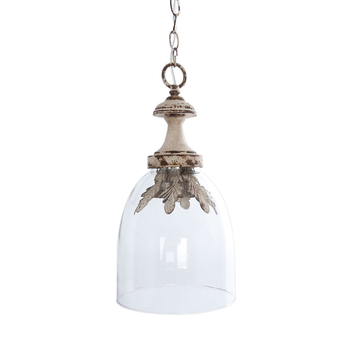 Selby Pendant Lamp - Shabby Chic Vintage Glass Hanging Light