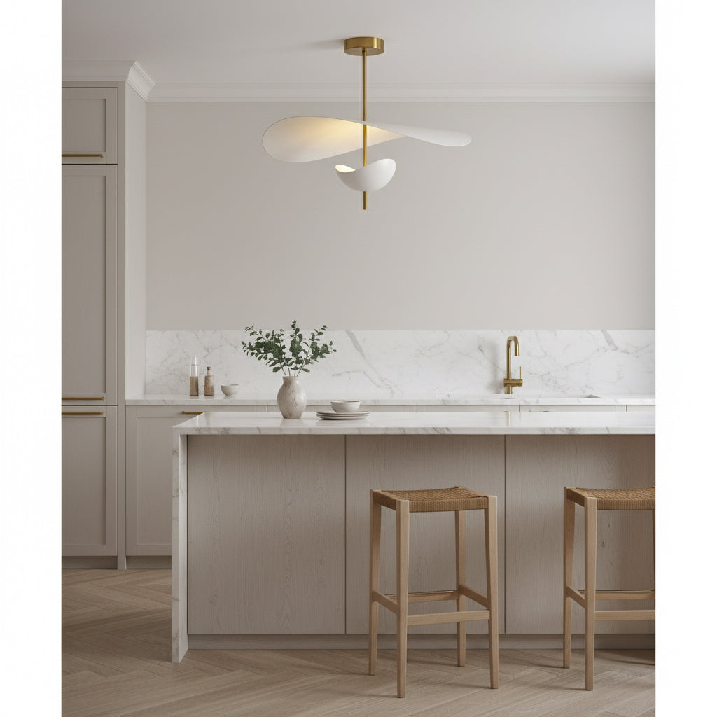 Selene Floating Pendant Lamp - Multi-Tier LED Hanging Light