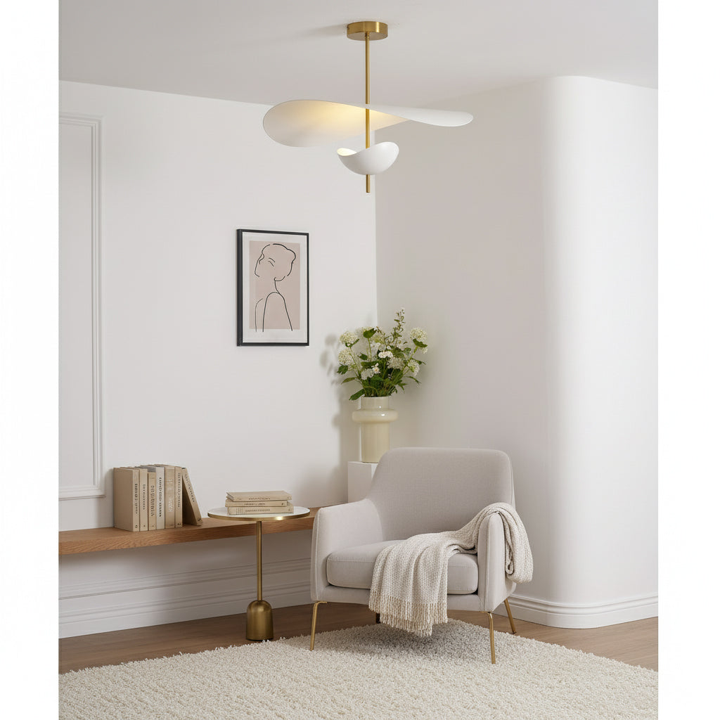 Selene Floating Pendant Lamp - Multi-Tier LED Hanging Light