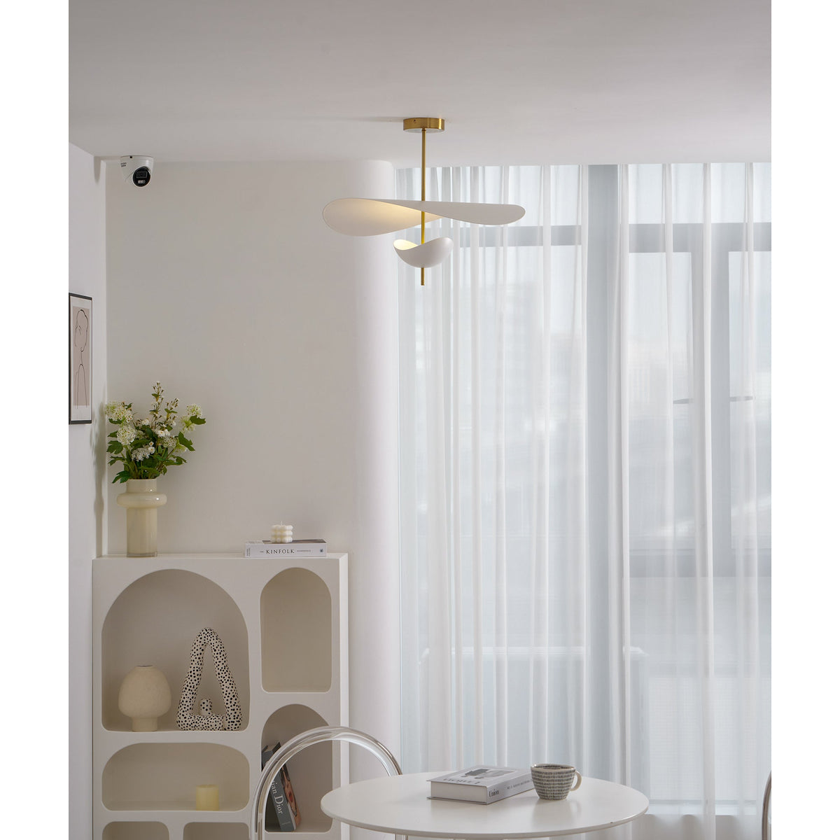 Selene Floating Pendant Lamp - Multi-Tier LED Hanging Light